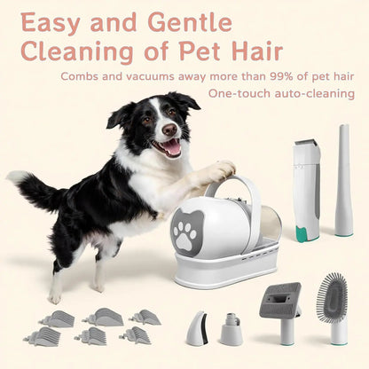 Pet Grooming Vacuum Kit 7 in 1